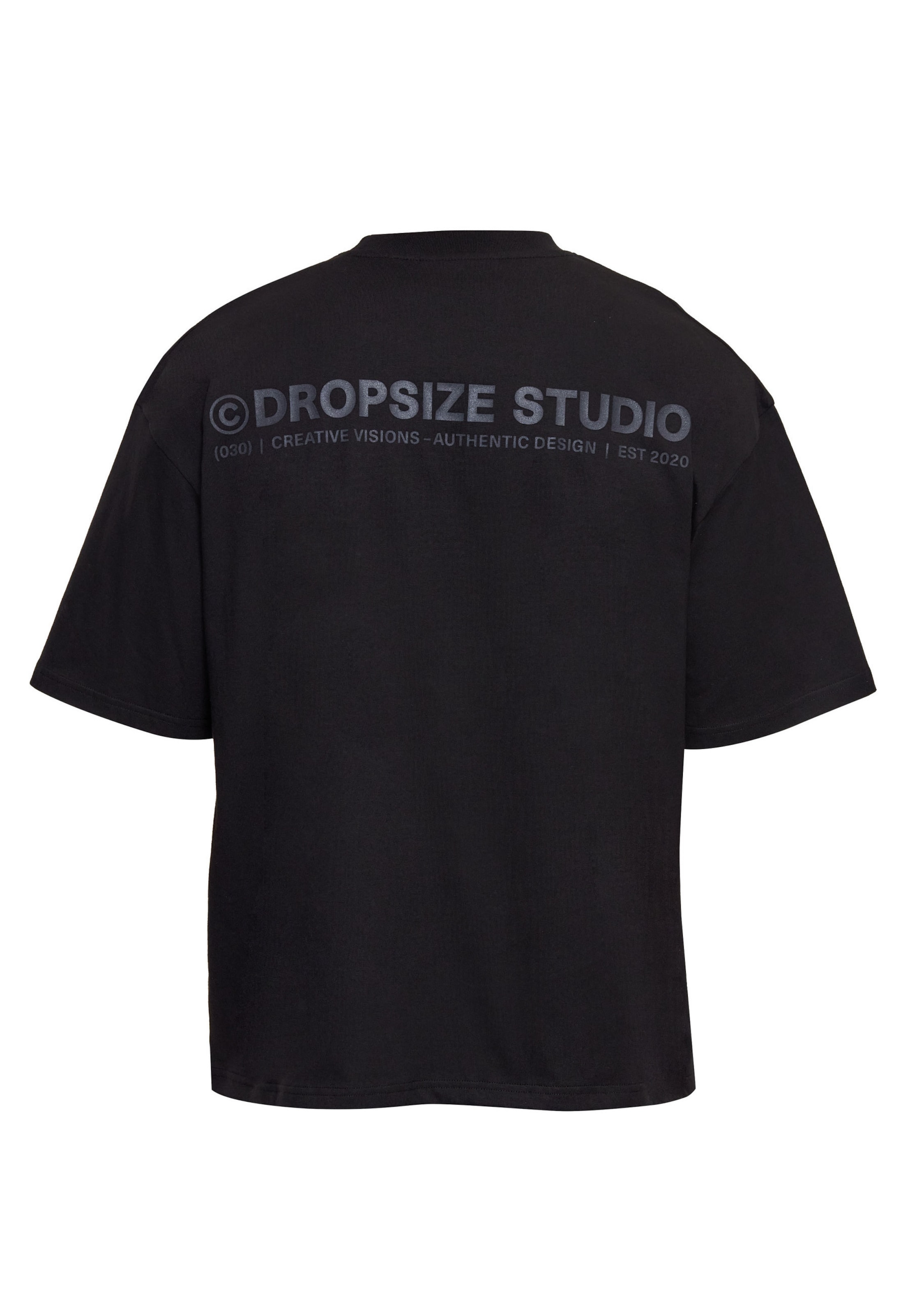 Maglietta di Dropsize in nero