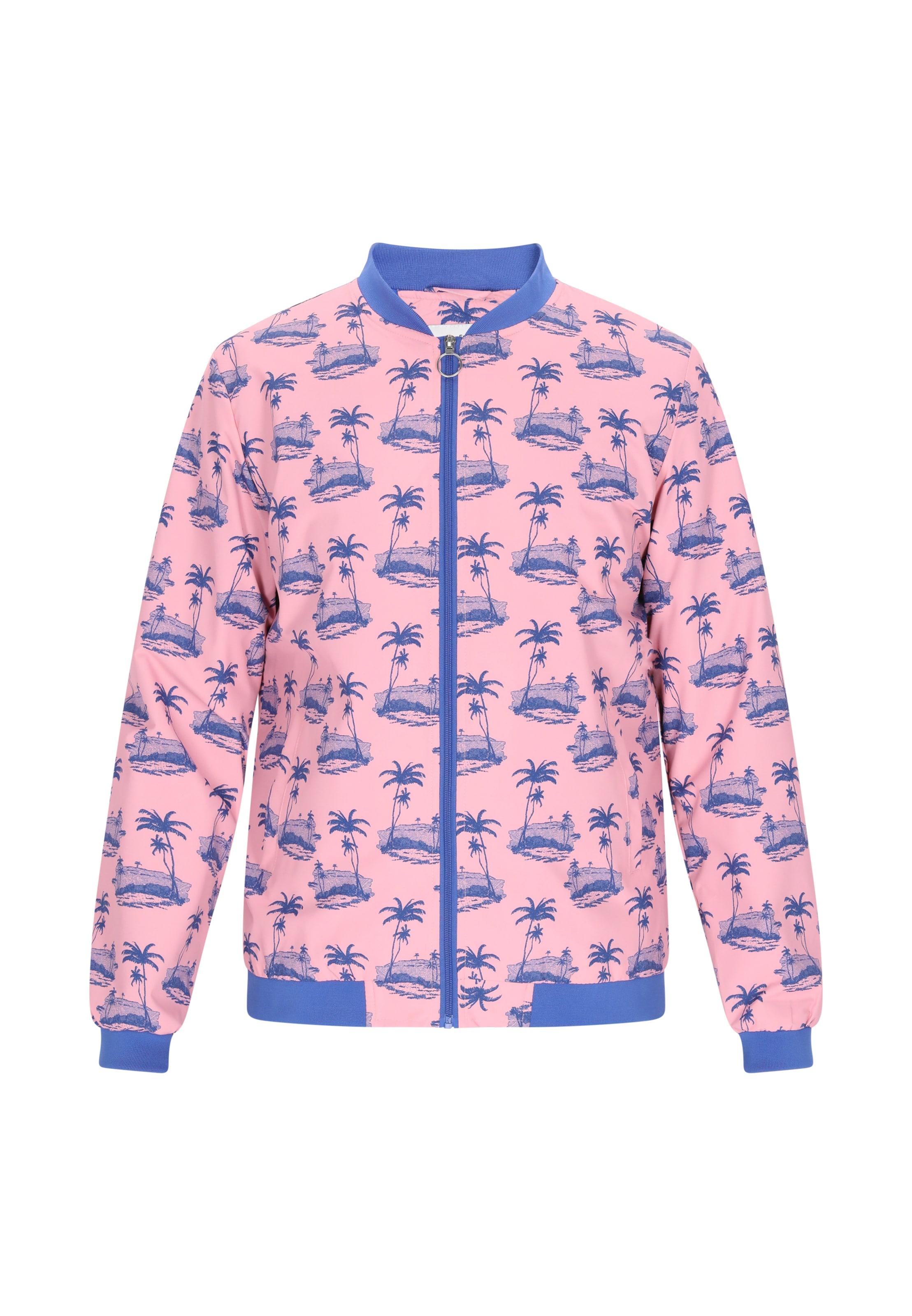 Veste mi-saison MO en rose : devant