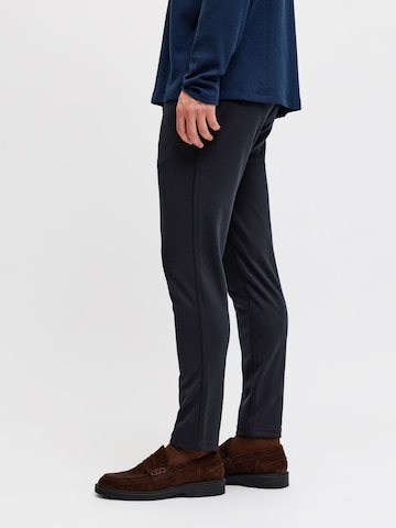 mėlyna JJ Rebel Prigludęs „Chino“ stiliaus kelnės 'JREBMICHAEL'