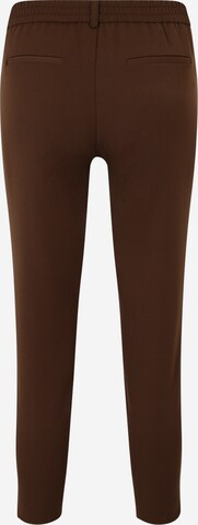 Slimfit Pantaloni 'LISA' di OBJECT Petite in marrone