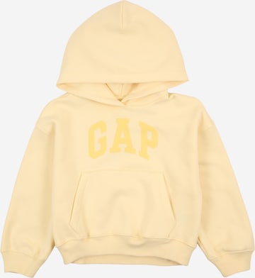 GAP Суичър в жълто: отпред