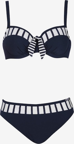 mėlyna SUNFLAIR Marškinėliai Bikinis: priekis