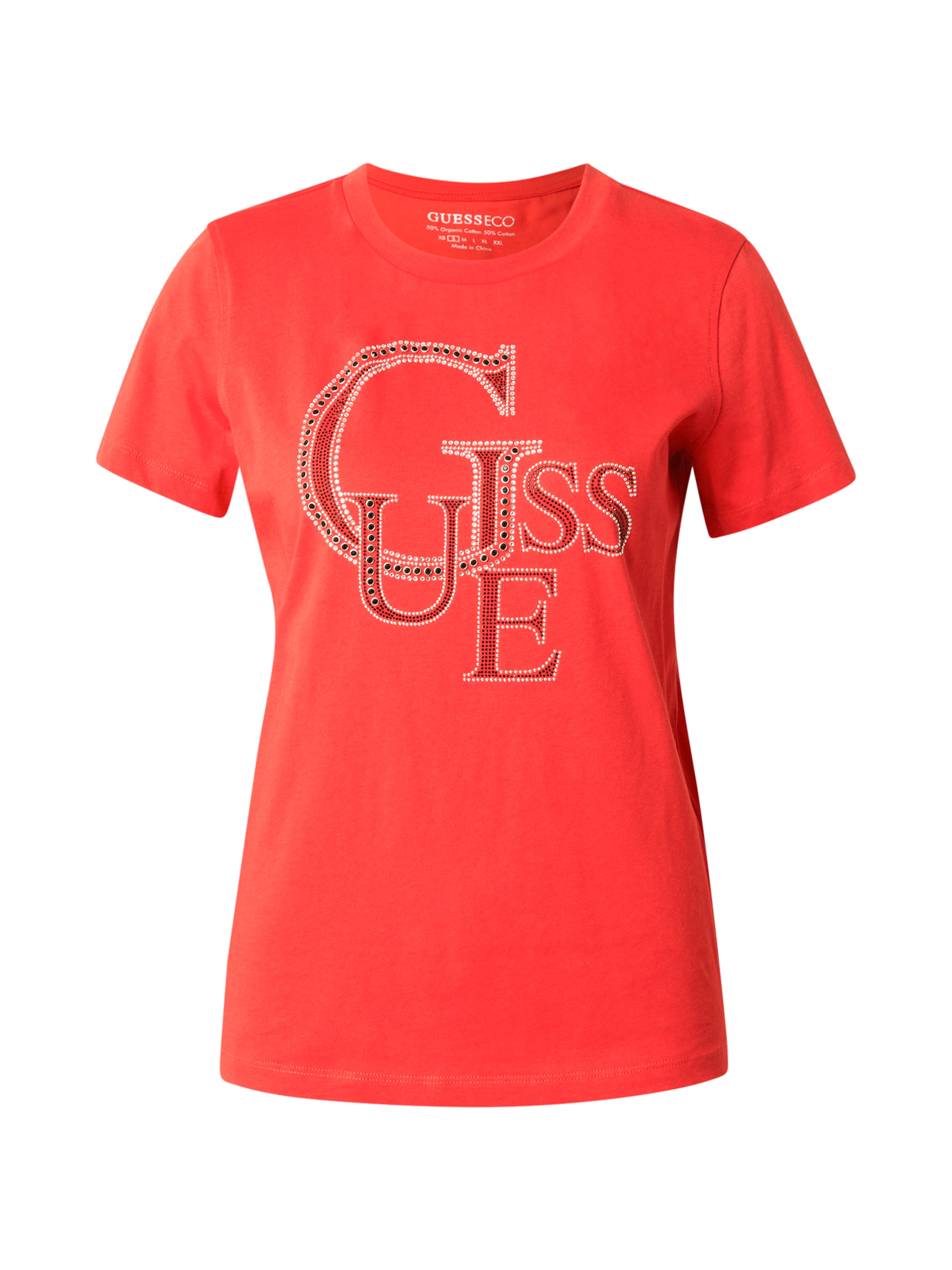 Maglietta di GUESS in rosso: frontale