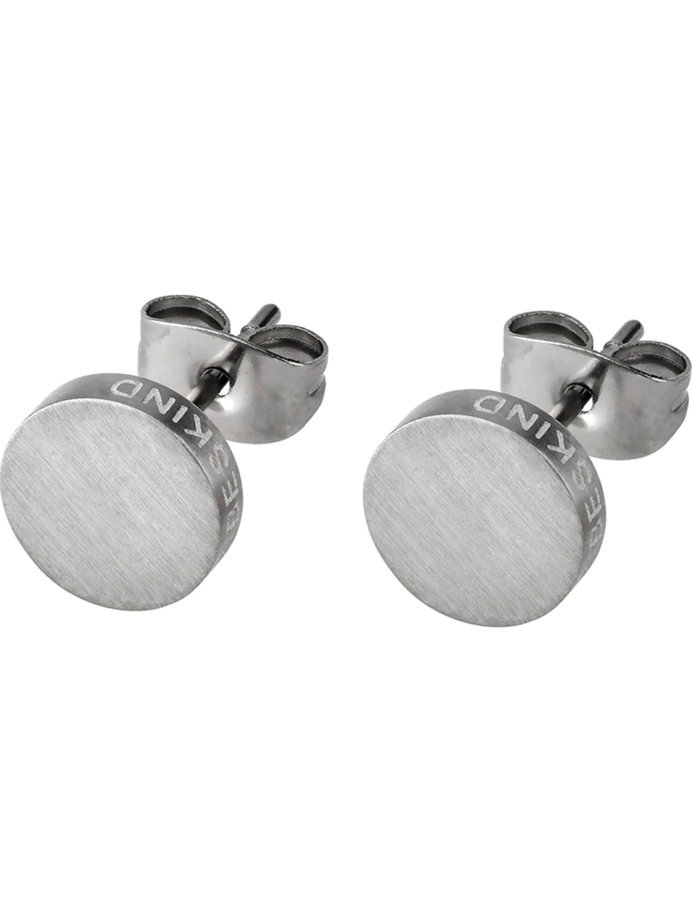 Boucles d'oreilles Liebeskind Berlin en argent : devant