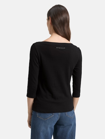 Tricou de la TOM TAILOR pe negru