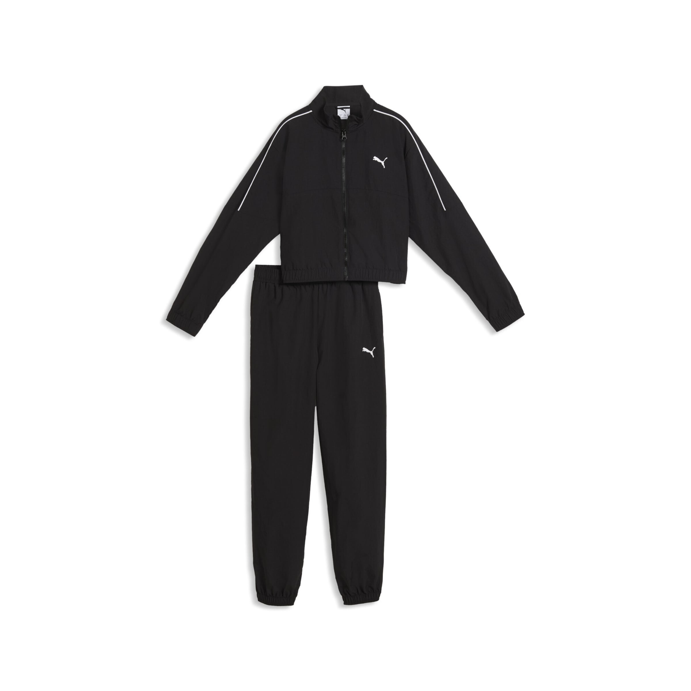 PUMA Sports Suit in Black: front