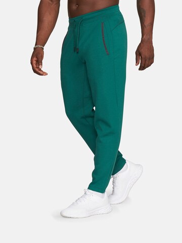 GOLD´S GYM APPAREL Tapered Sportsbukser 'ERIC' i grøn