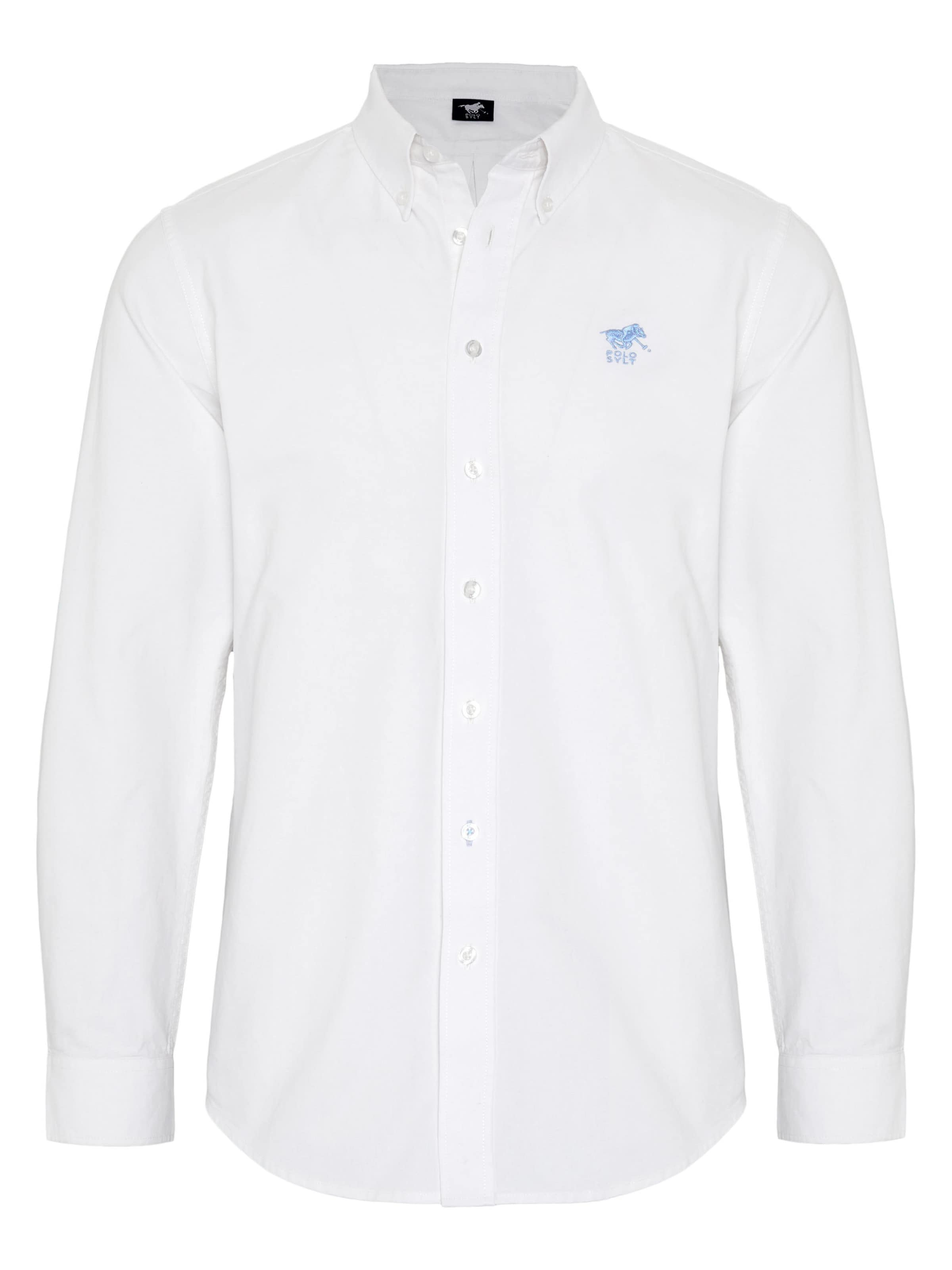 Polo Sylt Hemd in Weiß: Vorderseite