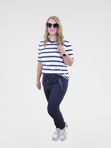 T-shirt Navigazione en bleu