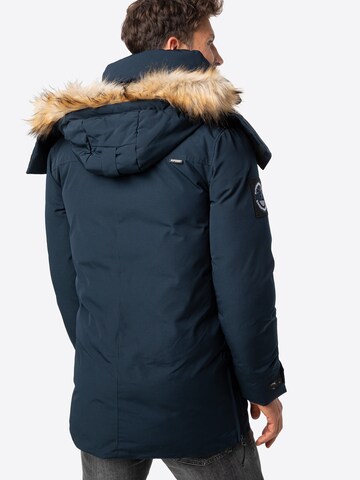 Parka de iarnă 'Everest' de la Superdry pe albastru