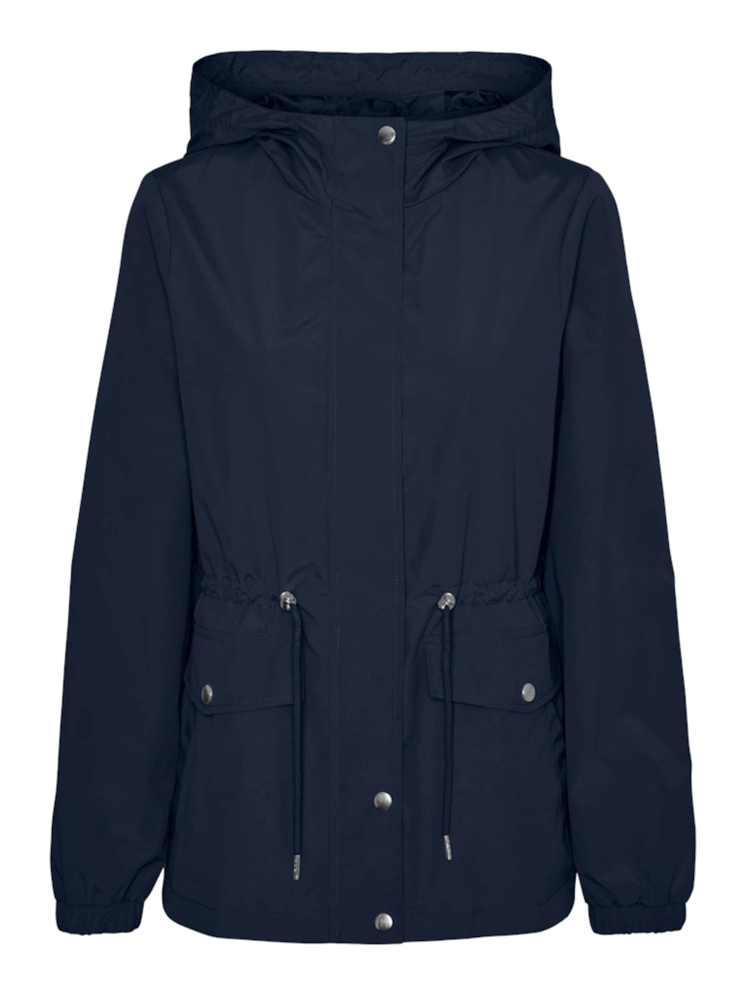 VERO MODA Kevad-sügisparka 'VMPAISLEY', värv sinine: eest vaates