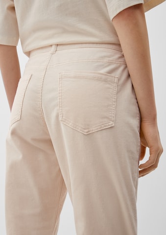 s.Oliver Tapered Pants in Beige