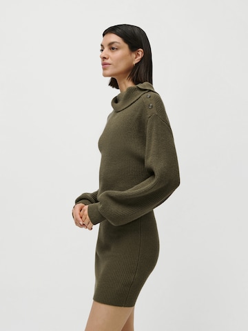 LeGer by Lena Gercke Sukienka z dzianiny 'Cara' w kolorze zielony