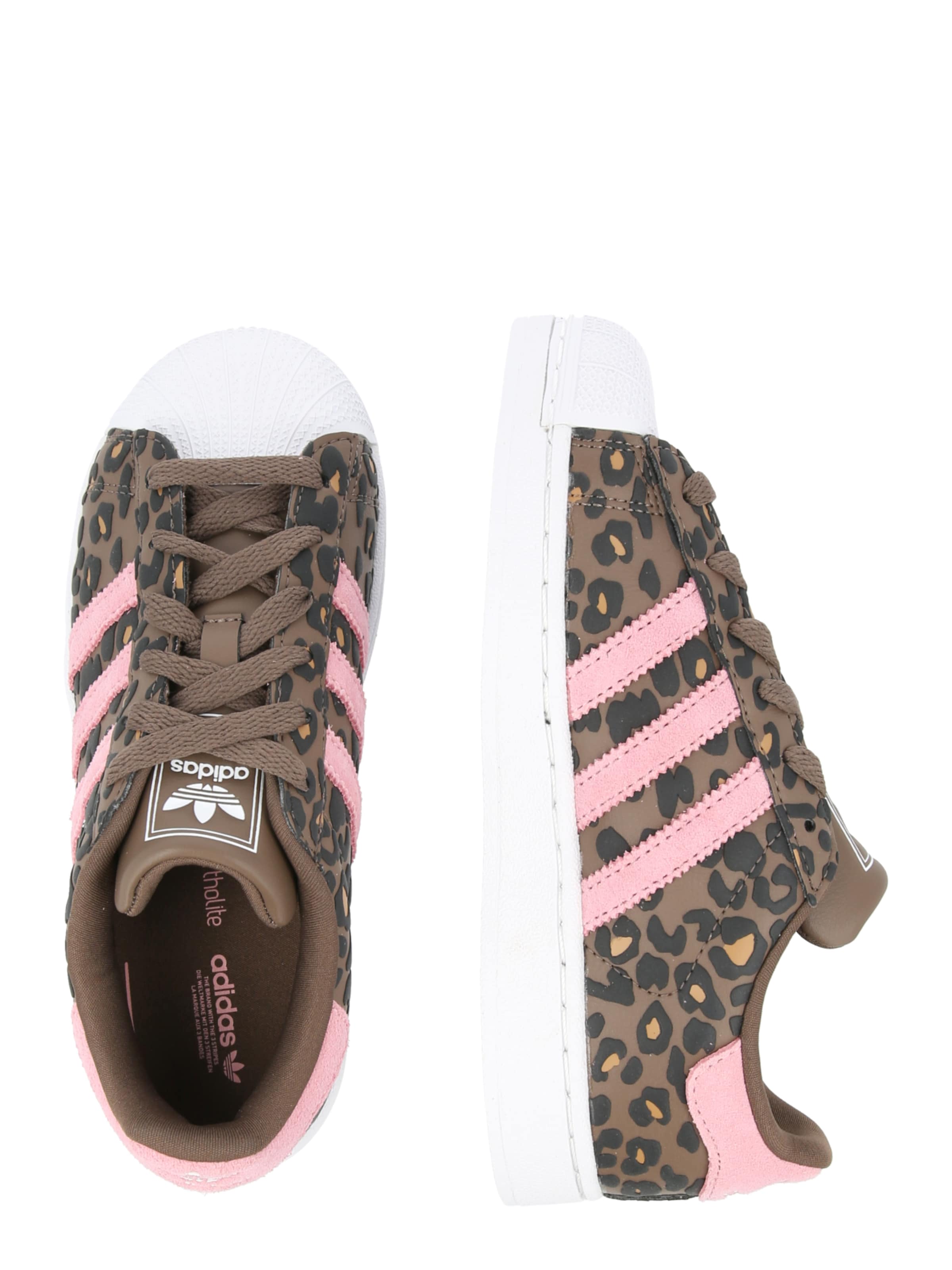 ADIDAS ORIGINALS Trainers 'SUPERSTAR II C' in Brown