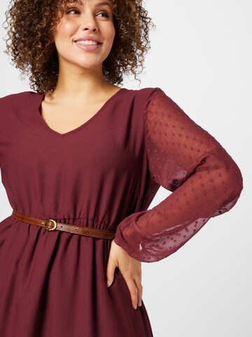 ABOUT YOU Curvy Jurk 'Aurea' in Rood