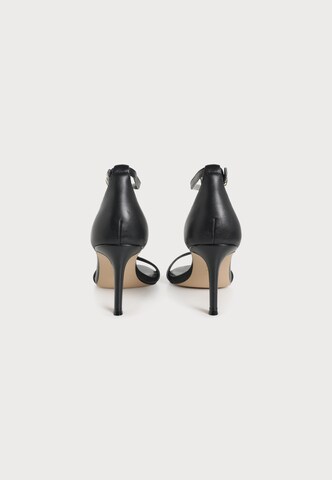 STEVE MADDEN Σανδάλι με λουράκια 'Necy' σε μαύρο