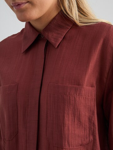 Camicia da donna 'Stella' di minus in rosso