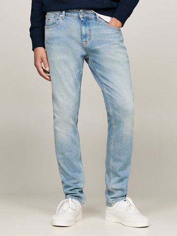 Tommy Jeans Slimfit Jeans 'Scanton' (GOTS) in Blau: Vorderseite