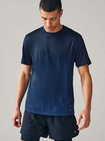 T-Shirt Next en bleu : devant