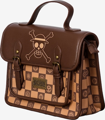 One Piece Tas 'Chess-Satchel' in Bruin: voorkant
