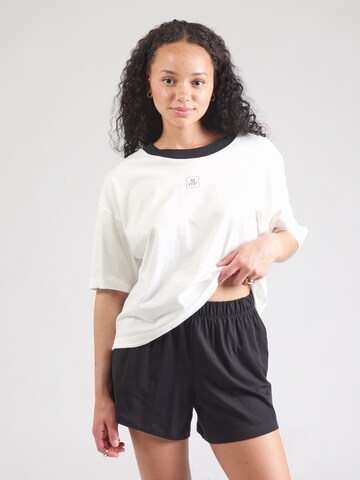Marc O'Polo Short Pajama Set in White: front