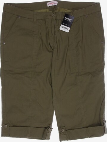 SHEEGO Shorts in 4XL in Green: front