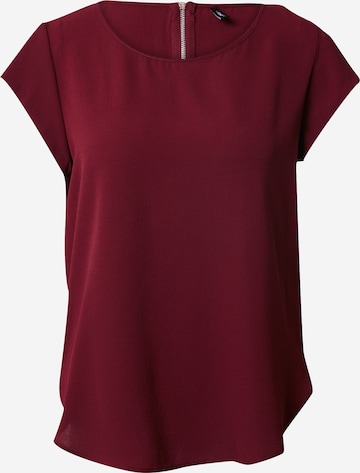 ONLY - Blusa 'VIC' em castanho: frente