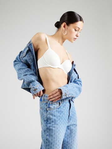 T-shirt Reggiseno di BOSS in bianco