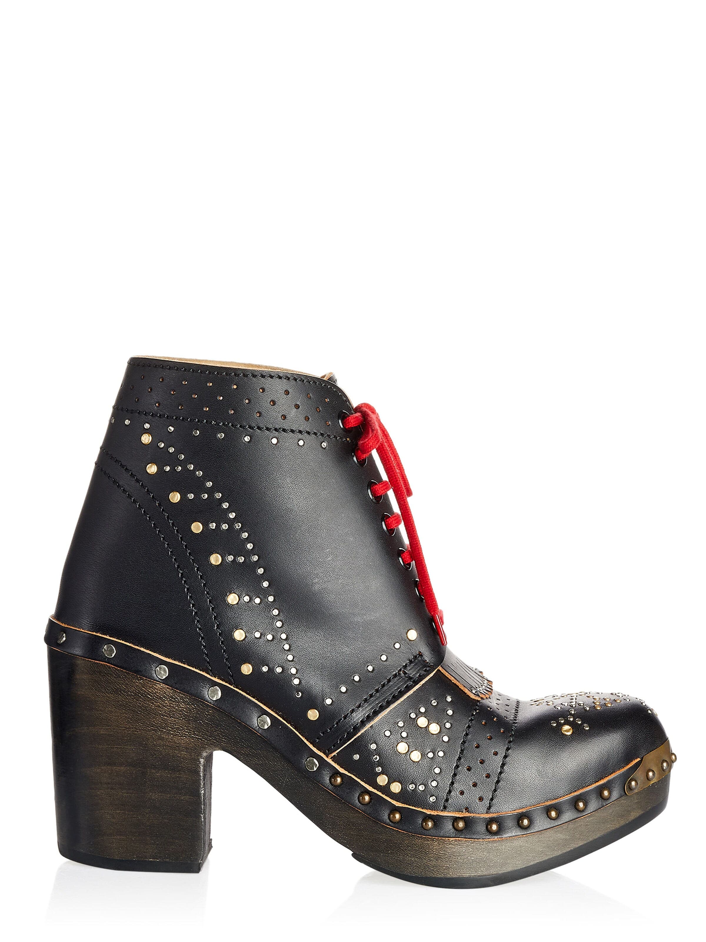 BURBERRY Ankle Boots 'Burberry Stiefel'‌‌‌‌‌‌ in Schwarz: Vorderseite