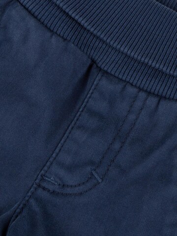SIGIKID Regular Hose 'Gabardine-Bermuda Tiger & Löwe'‌‌‌‌‌ in Blau