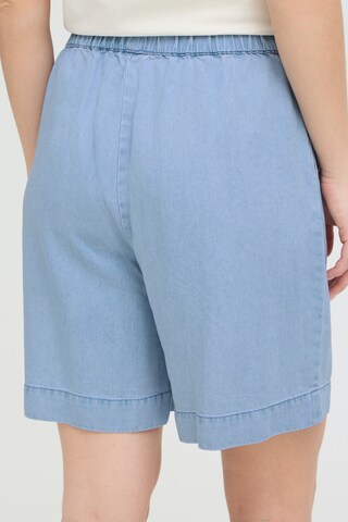 Pulz Regular Broek in Blauw