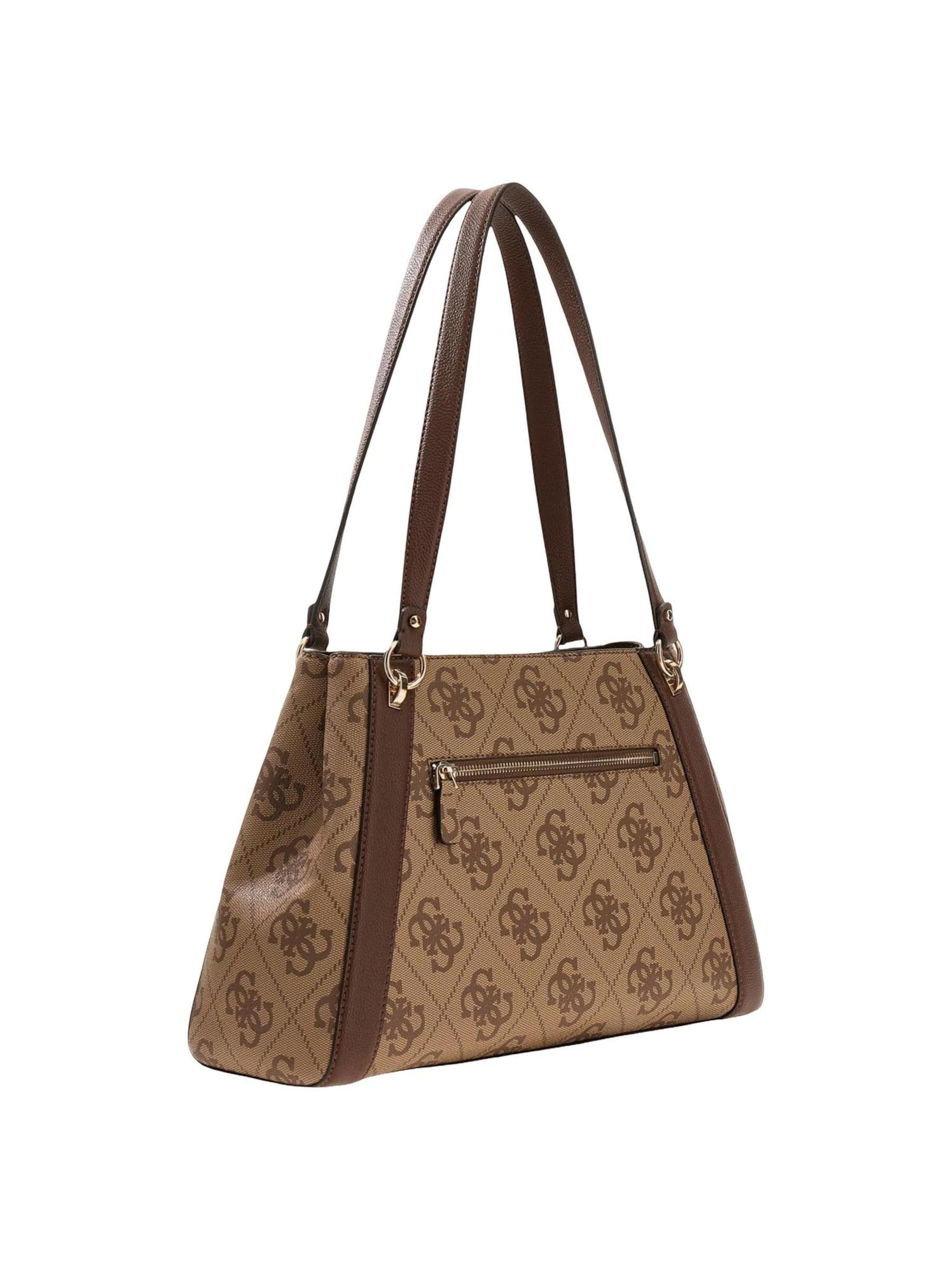 GUESS - Bolso de hombro 'KARNILLA LOGO GFRIEND CARRYALL HWOS99 01220' en beige