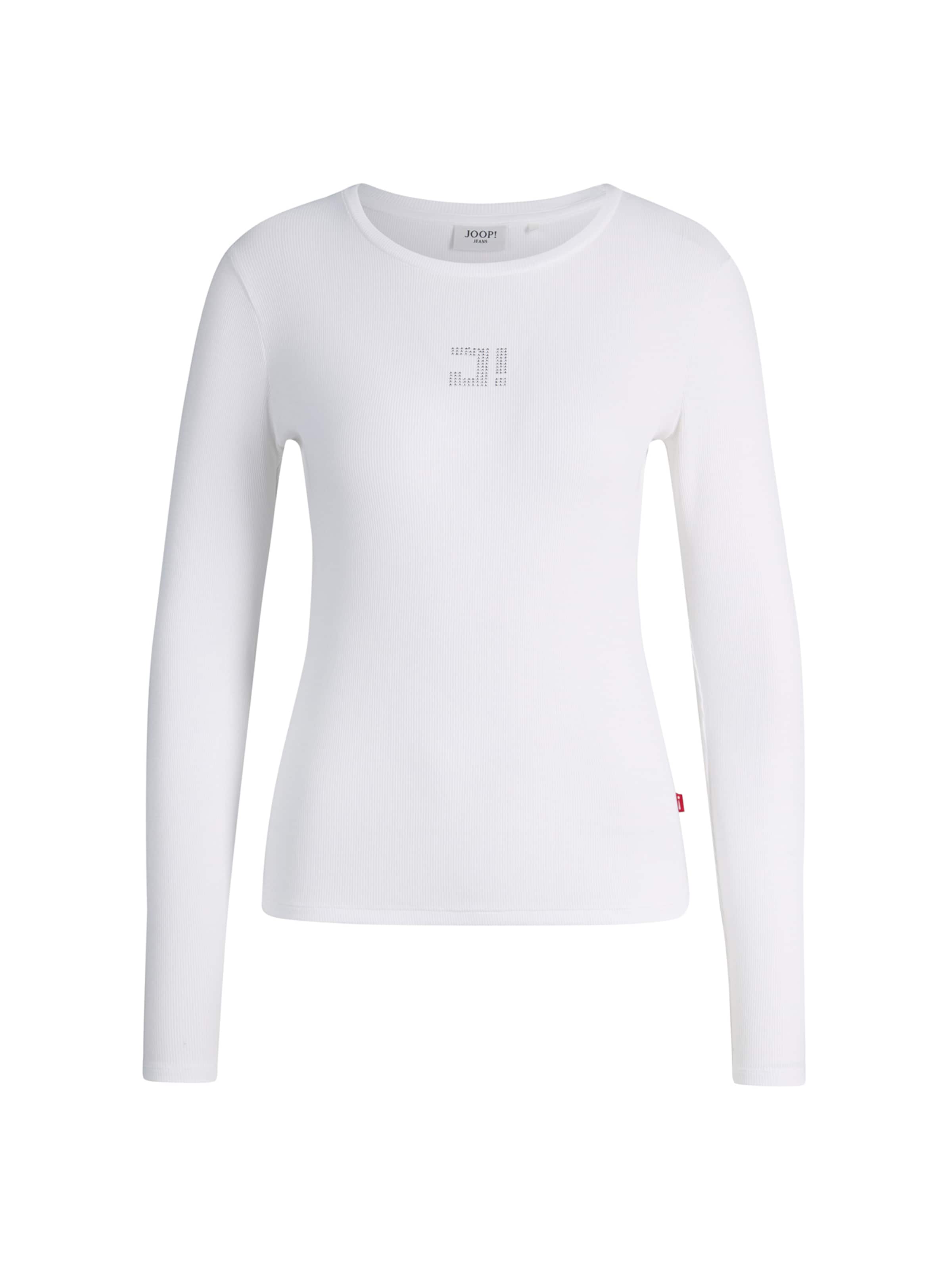 JOOP! Jeans T-shirt 'Tasmine' en L en blanc, Vue avec produit