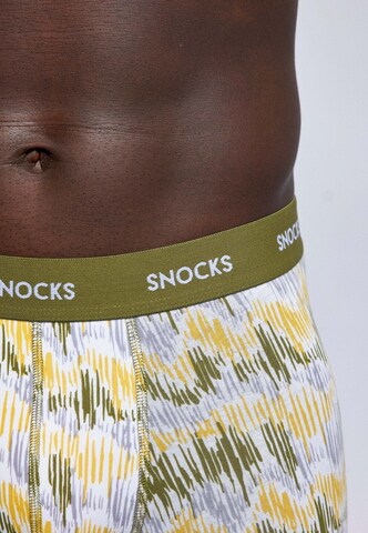 Boxers SNOCKS en vert