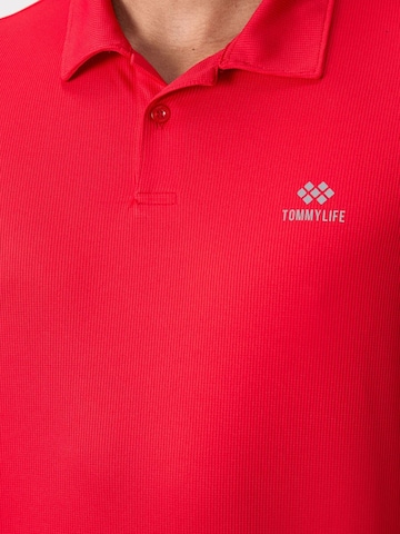 Tommy Life Shirt in Rood