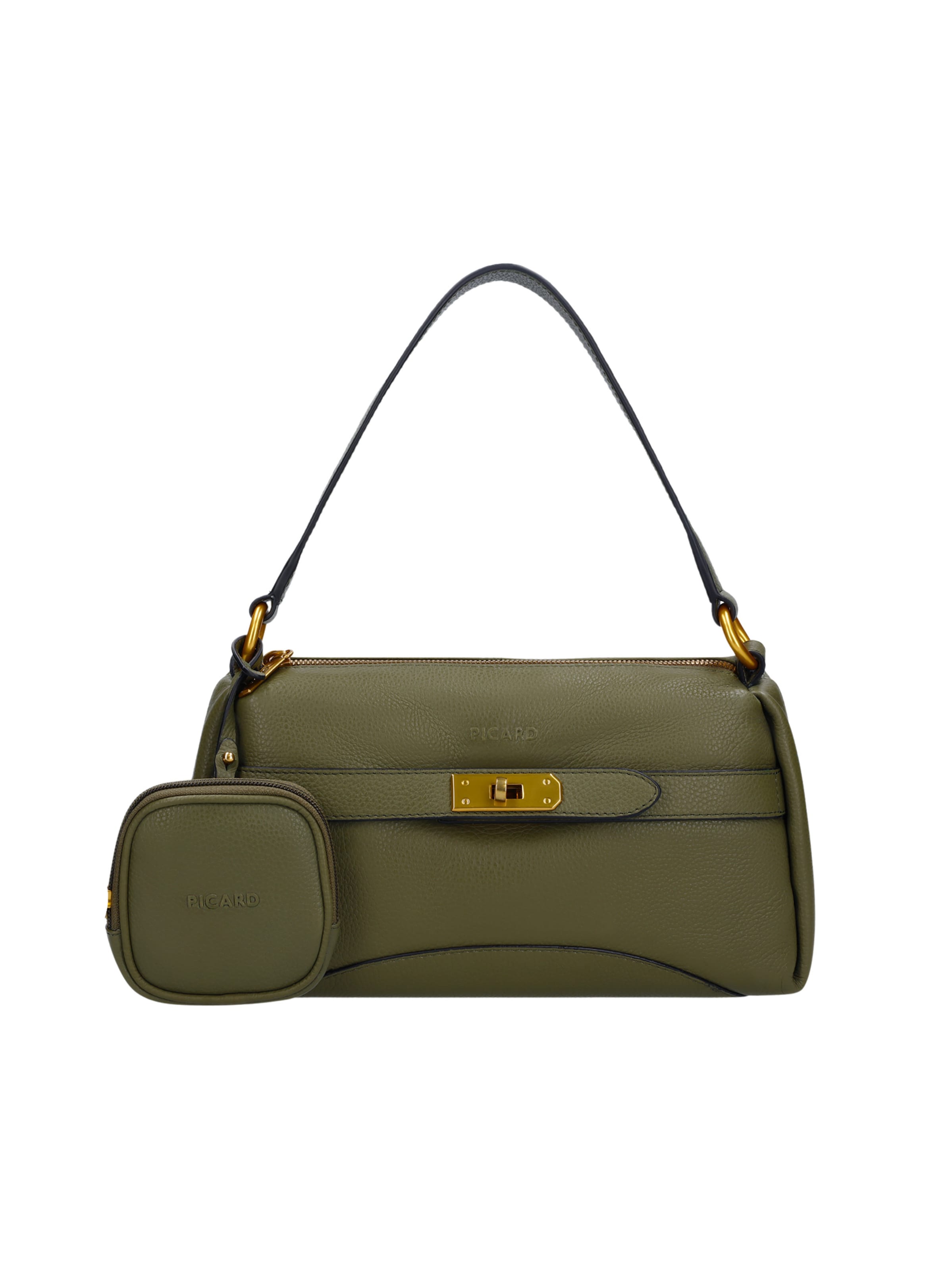 Picard Schultertasche 'Odeon' in Grün: Vorderseite