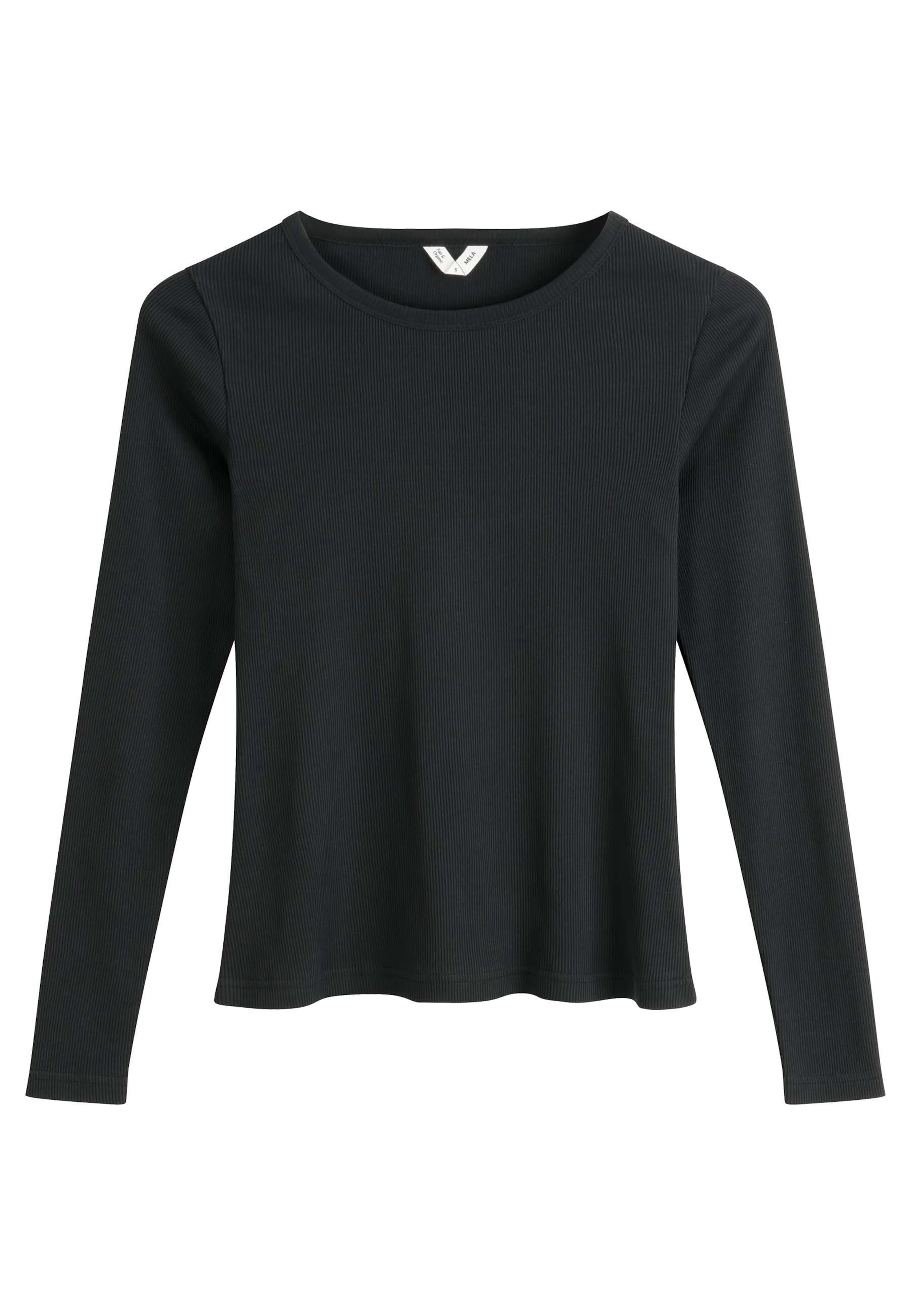 MELA Μπλουζάκι 'MEHAR' σε μαύρο: μπροστά