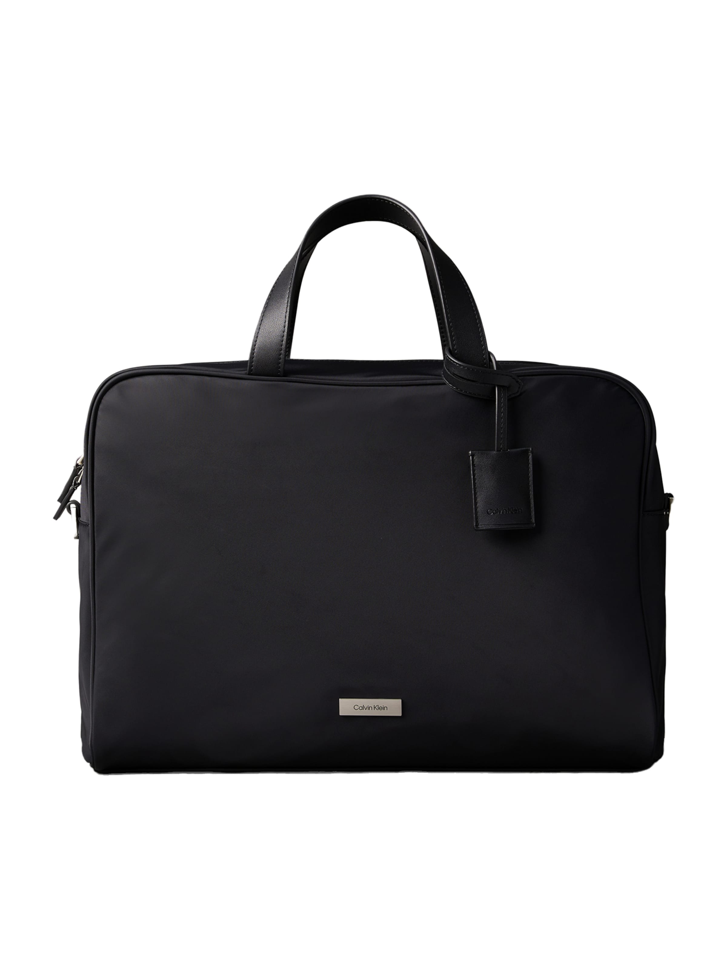 Borsa per laptop di Calvin Klein in nero: frontale