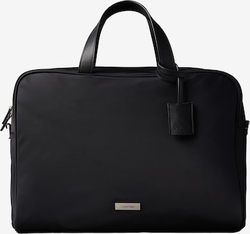juoda Calvin Klein Nešiojamo kompiuterio krepšys: priekis
