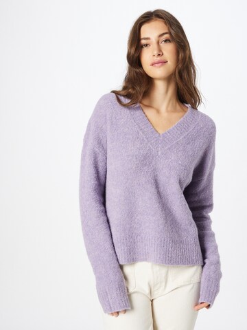 Samsøe Samsøe Sweater 'MILA' in Purple: front