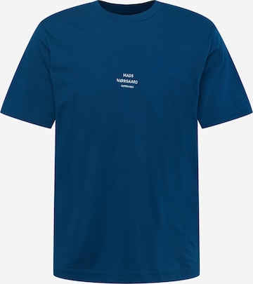 mėlyna MADS NORGAARD COPENHAGEN Marškinėliai: priekis