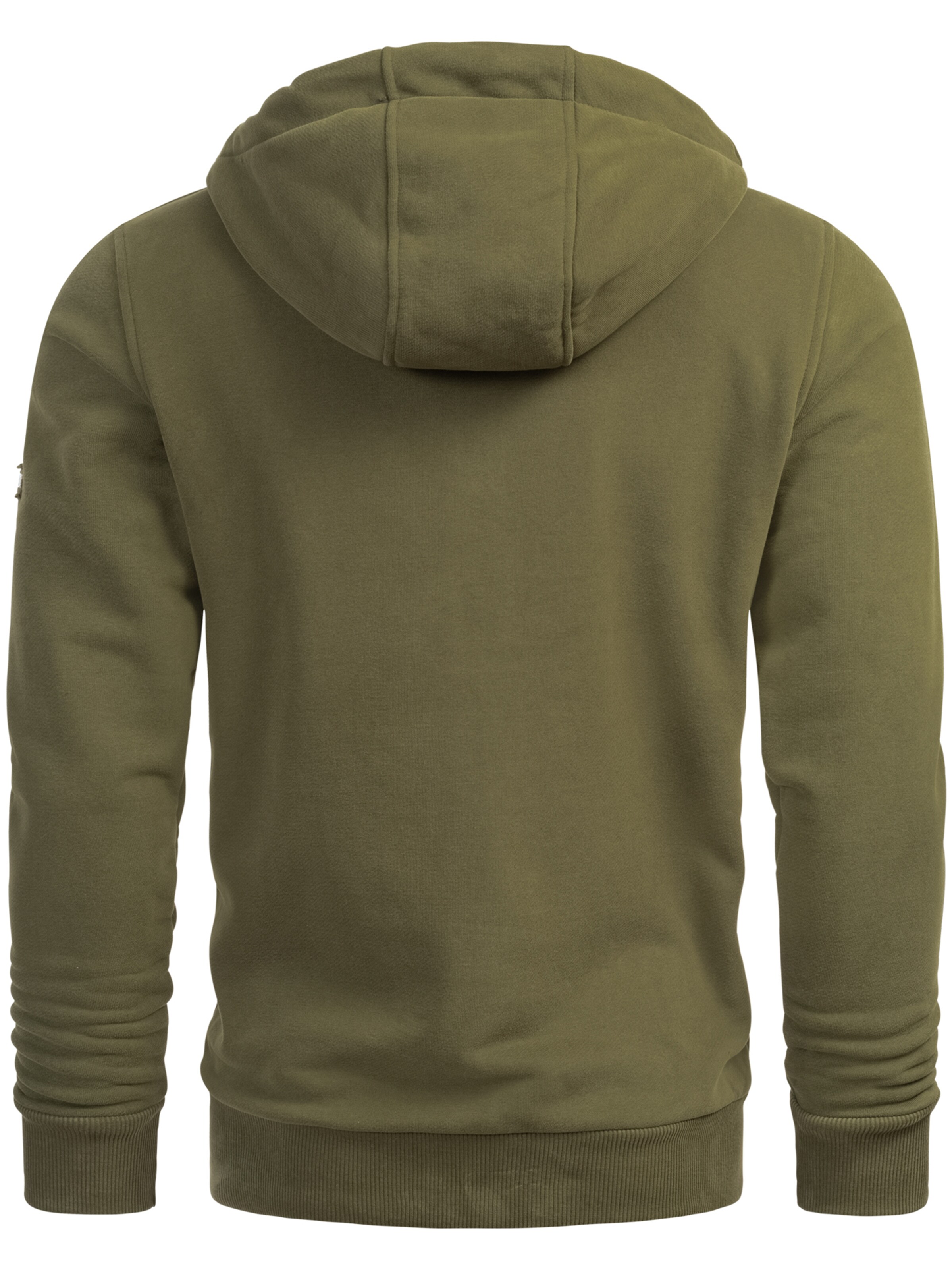 Alessandro Salvarini Sweatjacke in Grün