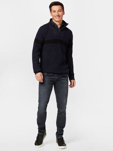 JACK & JONES - Pullover 'PAUL' em azul