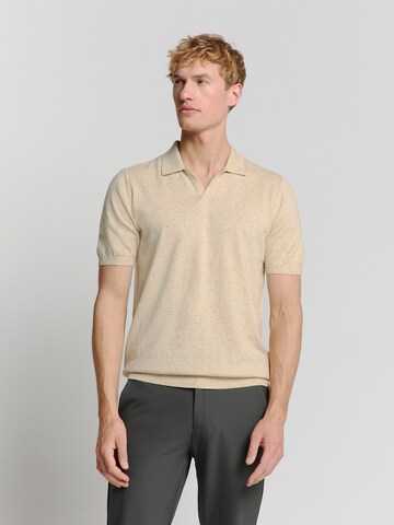 T-Shirt No Excess en beige : devant