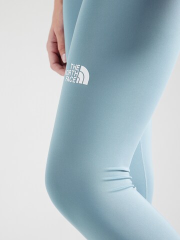 THE NORTH FACE - Skinny Pantalón deportivo 'FLEX ' en azul