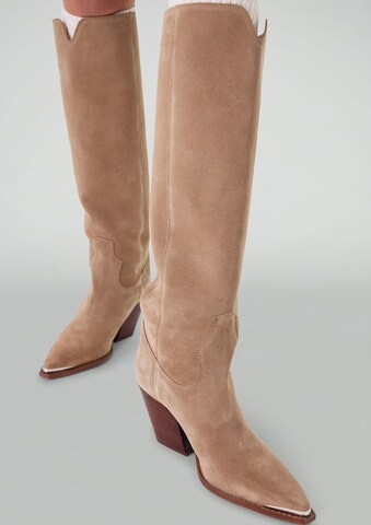 SACHA Cowboystiefel in Beige