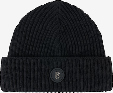 BOGNER Beanie 'Gustav' in Black: front