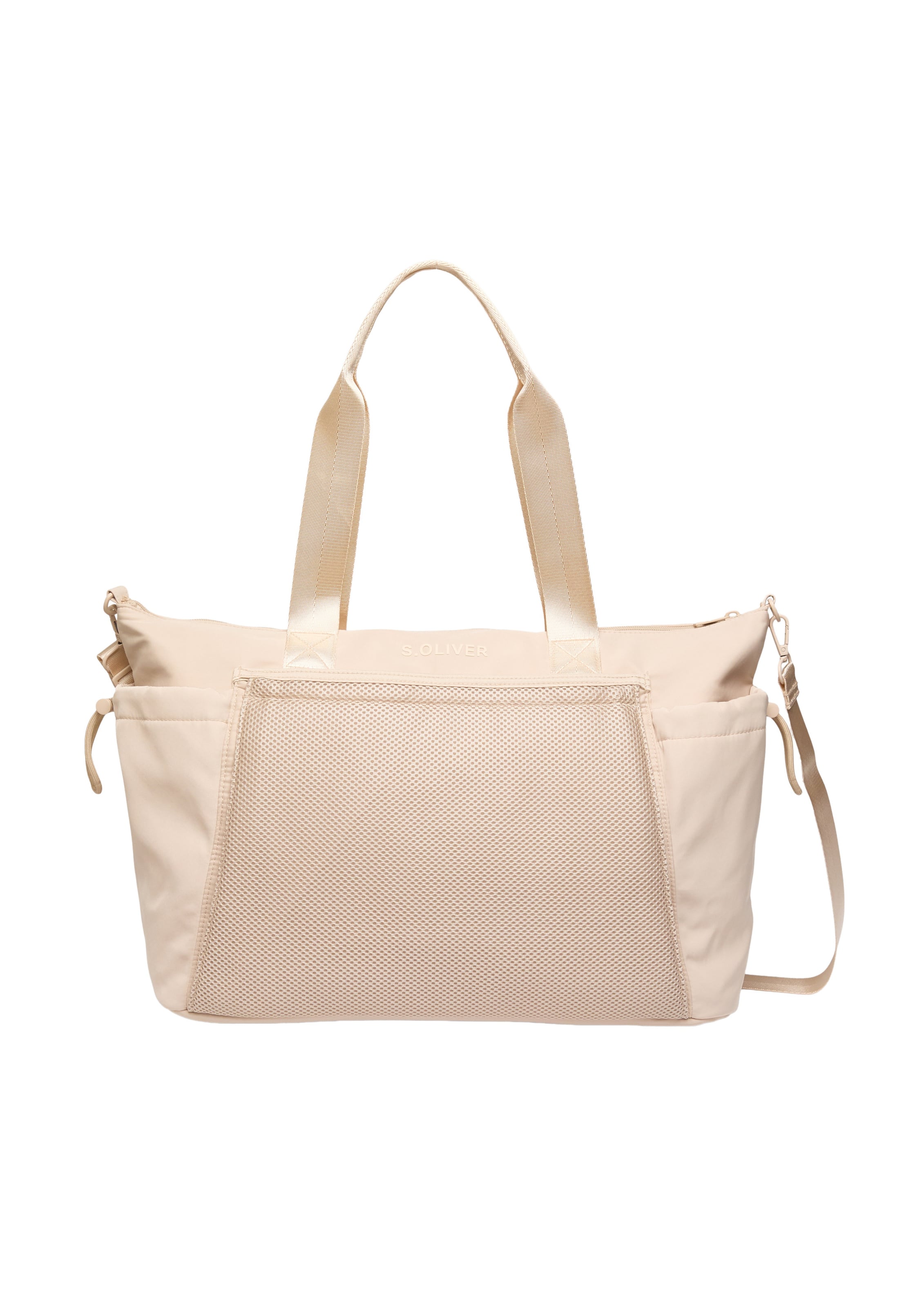s.Oliver Shoulder bag in Beige: front