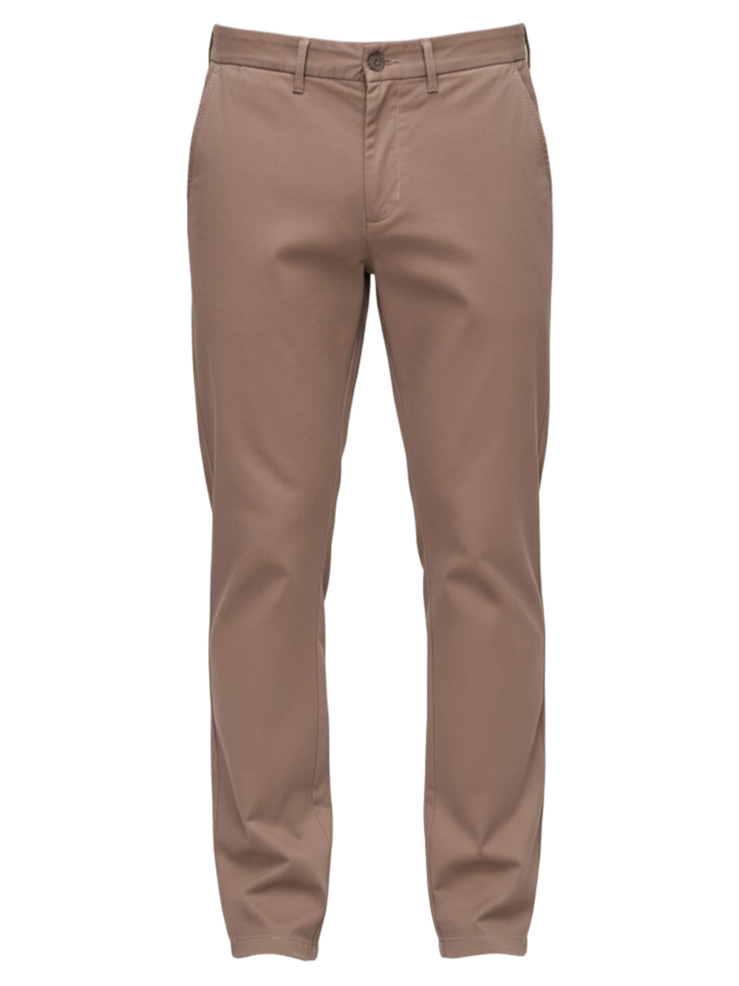 Ombre Chinohose' OM-PACP-0293' in Braun: Vorderseite