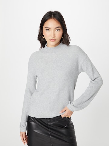 ONLY Пуловер 'LENORI' в сиво: отпред